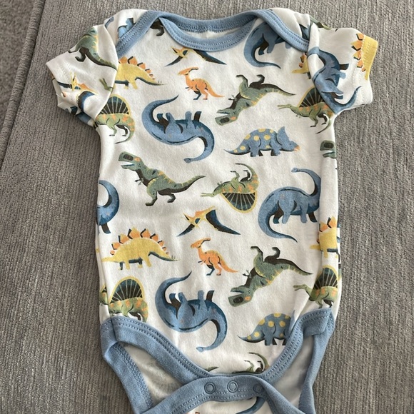 Dinosaur and Trucks Onesies - Picture 2 of 4